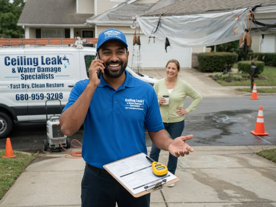 Ceiling Leak Cleanup Akiak, AK FAQs